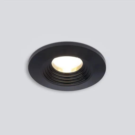 Elektrostandard a038446 9903 LED Светильник встраиваемый 3W COB BK черный