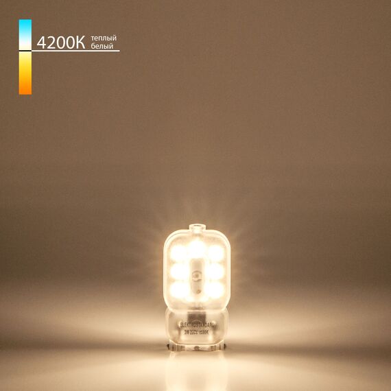 Elektrostandard a049867 BLG907 Светодиодная лампа G9 LED 3W 220V 4200K