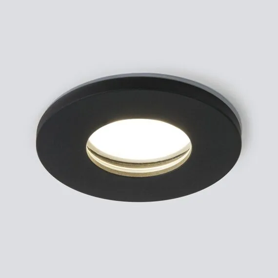Elektrostandard a053360 125 MR16 Светильник встраиваемый/ черный матовый
