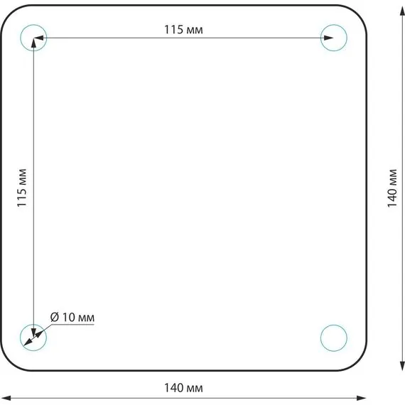 Elektrostandard a035095 1550 TECHNO Светильник садово-парковый черный, изображение 6