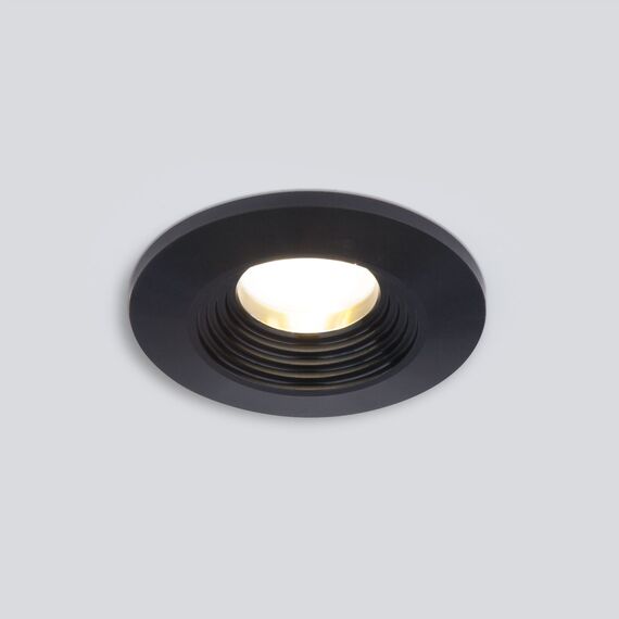 Elektrostandard a038446 9903 LED Светильник встраиваемый 3W COB BK черный