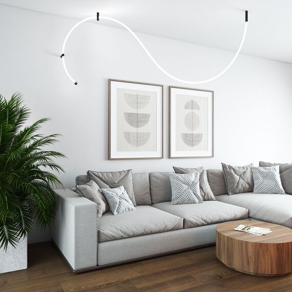Elektrostandard a063439 Заглушка для круглого гибкого неона Full light черный (FL 28/20), изображение 3