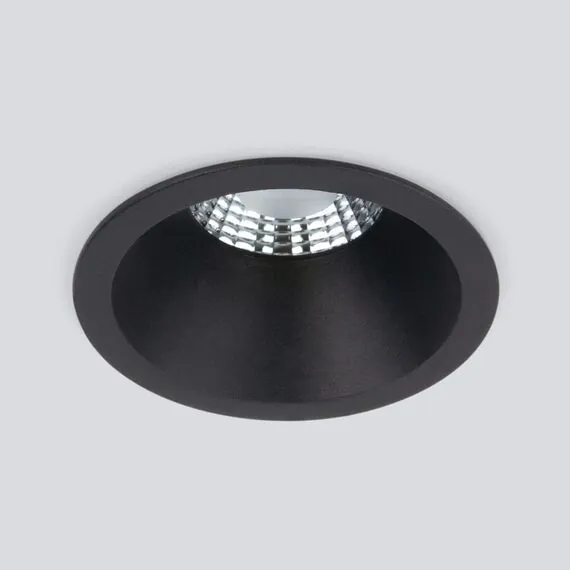 Elektrostandard a055719 15266/LED Светильник встраиваемый 7W 4200K BK черный, изображение 2