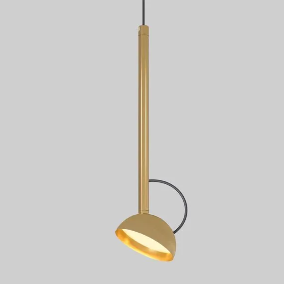 Elektrostandard a068619 50313 LED 7W 3000K Светильник подвесной светодиодный латунь, изображение 3