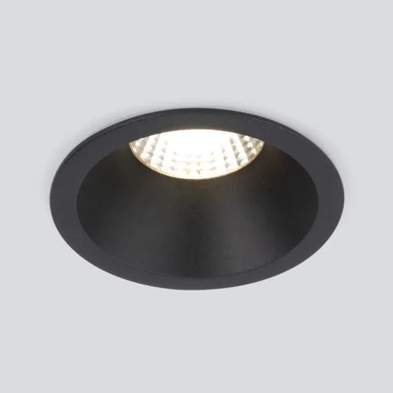 Elektrostandard a055719 15266/LED Светильник встраиваемый 7W 4200K BK черный
