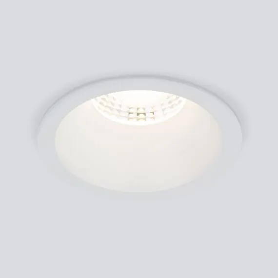 Elektrostandard a063925 15266/LED 7W 3000K WH белый Встраиваемый светодиодный светильник