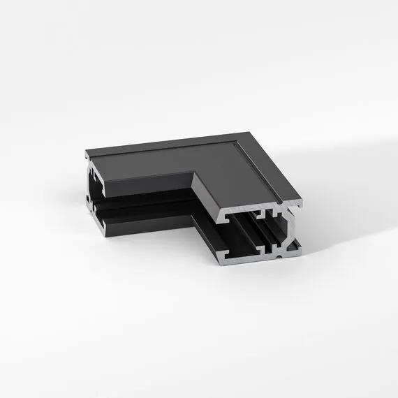 Elektrostandard a065640 Mini Magnetic Коннектор угловой внутренний для накладного шинопровода (черный) 85180/00, изображение 3