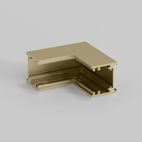 Elektrostandard a069640 Brass Line Коннектор угловой внутренний для накладного шинопровода (латунь) 85225/00, изображение 2