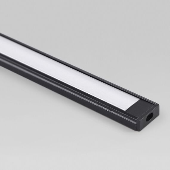 Elektrostandard a053619 LL-2-ALP006 Накладной алюминиевый профиль черный/белый для LED ленты (под ленту до 11mm)