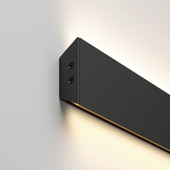 Elektrostandard a066621 LL-2-ALP022 Накладной алюминиевый профиль черный/черный для LED ленты (под ленту до 13,5mm), изображение 2