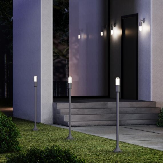 Elektrostandard a063450 35165/F Светильник садово-парковый со светодиодами ISIDA LED серый, изображение 3