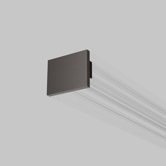 Elektrostandard a069724 Titan Line Заглушки для накладного шинопровода (титан) (2шт) 85230/00