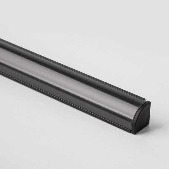 Elektrostandard a053626 LL-2-ALP008 Угловой алюминиевый профиль черный/черный для LED ленты (под ленту до 10mm)