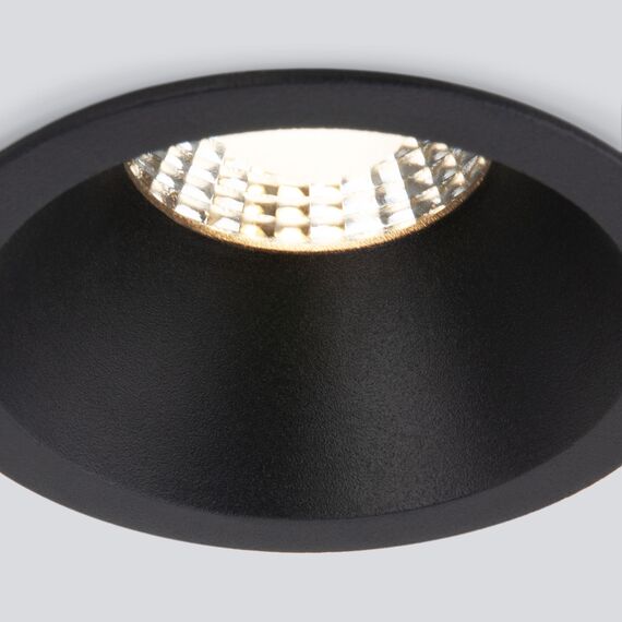 Elektrostandard a063926 15266/LED 7W 3000K BK черный Встраиваемый светодиодный светильник, изображение 2