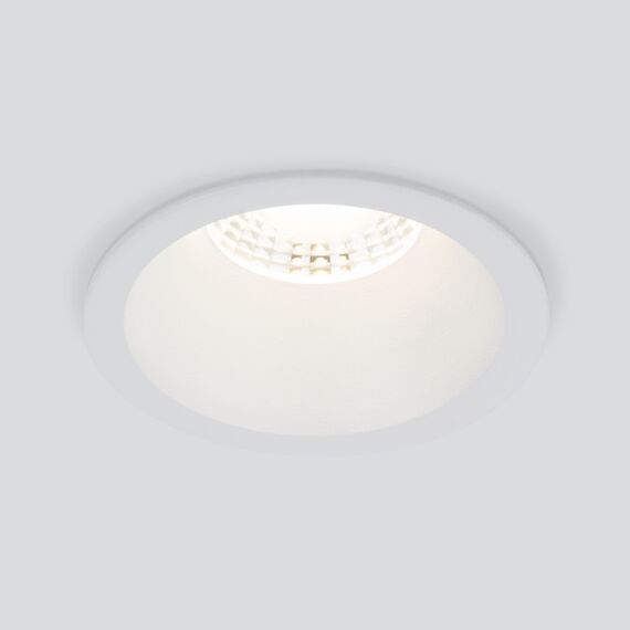 Elektrostandard a055718 15266/LED Светильник встраиваемый 7W 4200K WH белый