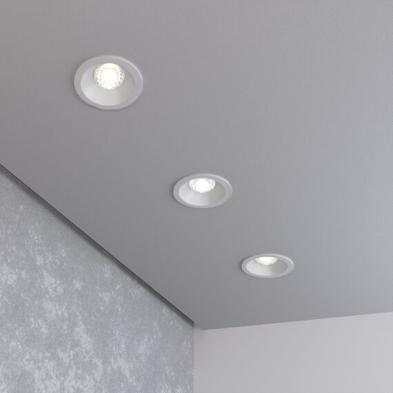 Elektrostandard a055718 15266/LED Светильник встраиваемый 7W 4200K WH белый, изображение 3