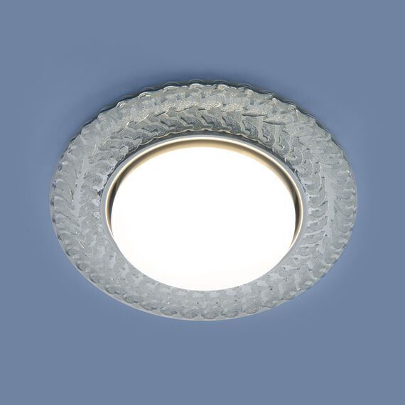 Elektrostandard a043158 3027 GX53 Светильник встраиваемый CL прозрачный, изображение 4