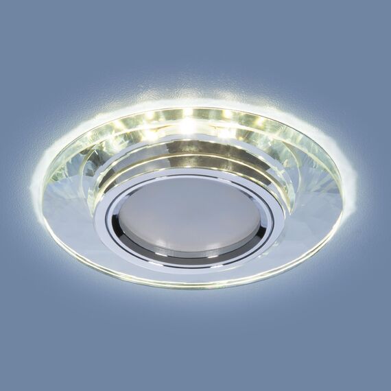 Elektrostandard a044295 2228 MR16 Светильник встраиваемый SL зеркальныйСеребро (8150 MR16 SL), изображение 3