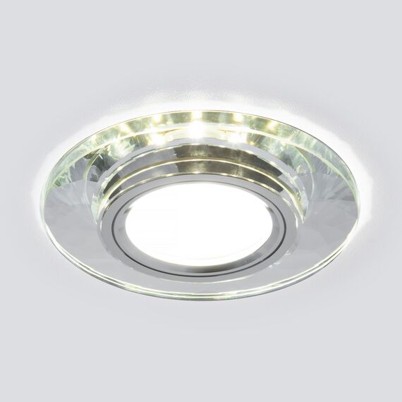 Elektrostandard a044295 2228 MR16 Светильник встраиваемый SL зеркальныйСеребро (8150 MR16 SL)