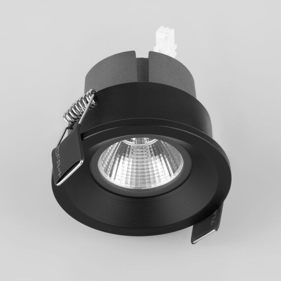 Elektrostandard a056774 25024/LED Встраиваемый светильник 7W 4200K BK черный, изображение 2