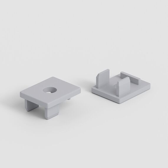 Elektrostandard a068314 ZL-2-ALP025 Заглушки для встраиваемого алюминиевого профиля для подсветки ступеней LL-2-ALP025 (комп. 5 пар)