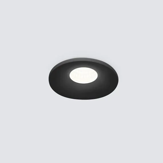Elektrostandard a056025 15270/LED Светильник встраиваемый 3W BK черный