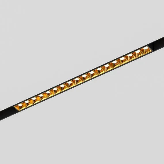 Elektrostandard a064530 Slim Magnetic Трековый светильник 18W 4000K Artas (чёрный золото) 85104/01