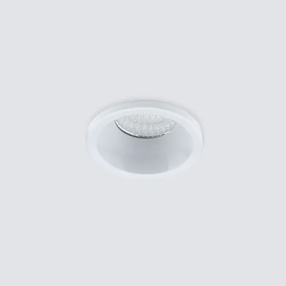 Elektrostandard a056021 15269/LED Светильник встраиваемый 3W WH белый, изображение 2