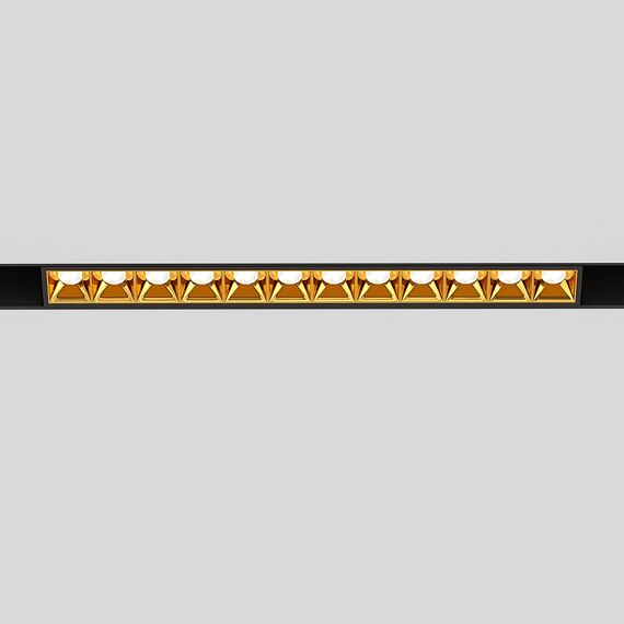 Elektrostandard a064529 Slim Magnetic Трековый светильник 12W 4000K Artas (чёрный золото) 85103/01, изображение 2