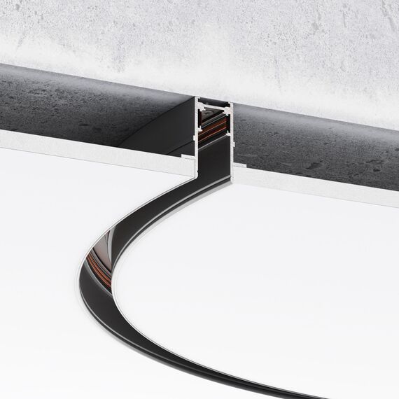 Elektrostandard a066496 Slim Magnetic Шинопровод встраиваемый (черный) (? 1200мм) 85159/00, изображение 2