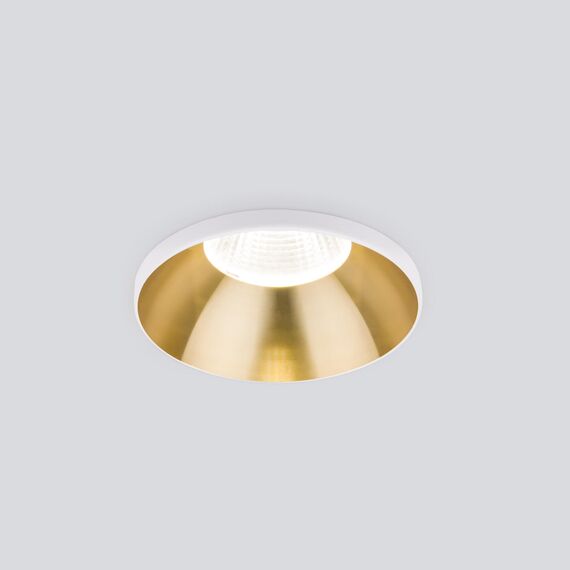 Elektrostandard a056783 25026/LED Встраиваемый светильник 7W 4200K SB бронза