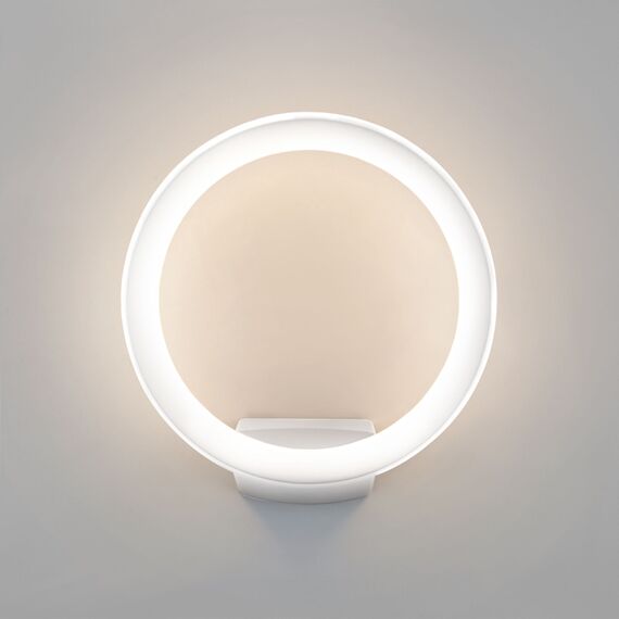 Elektrostandard a054931 1710 TECHNO LED Светильник садово-парковый со светодиодами Ring белый, изображение 4