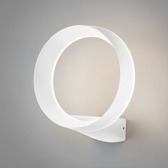 Elektrostandard a054931 1710 TECHNO LED Светильник садово-парковый со светодиодами Ring белый