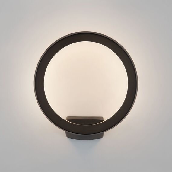 Elektrostandard a054933 1710 TECHNO LED Светильник садово-парковый со светодиодами Ring чёрный, изображение 5