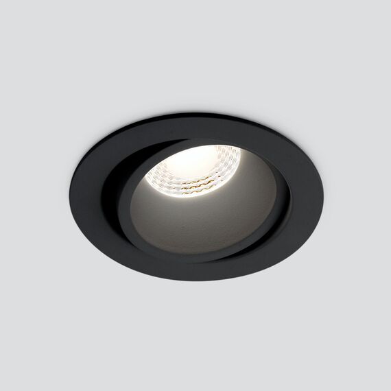 Elektrostandard a055722 15267/LED Светильник встраиваемый 7W 4200K BK/BK черный/черный