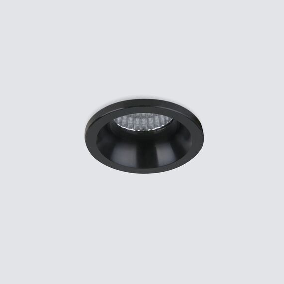 Elektrostandard a056022 15269/LED Светильник встраиваемый 3W BK черный, изображение 2