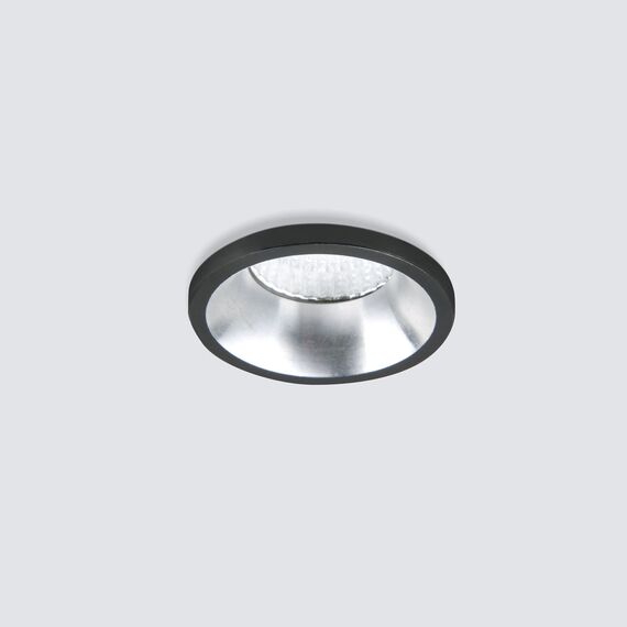 Elektrostandard a056019 15269/LED Светильник встраиваемый 3W SN/BK сатин/никель черный, изображение 2