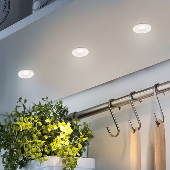 Elektrostandard a056024 15270/LED Светильник встраиваемый 3W WH белый, изображение 3