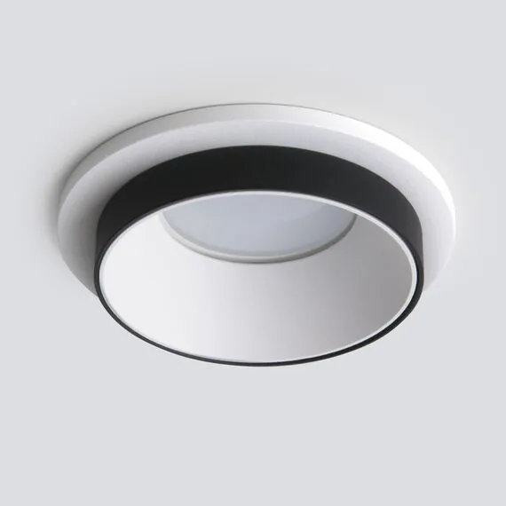 Elektrostandard a053342 113 MR16 Светильник встраиваемый белый черный, изображение 2