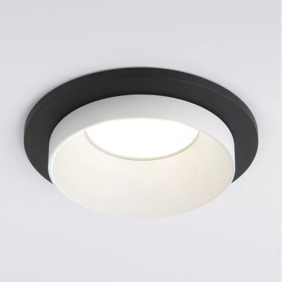 Elektrostandard a053344 114 MR16 Светильник встраиваемый белый черный