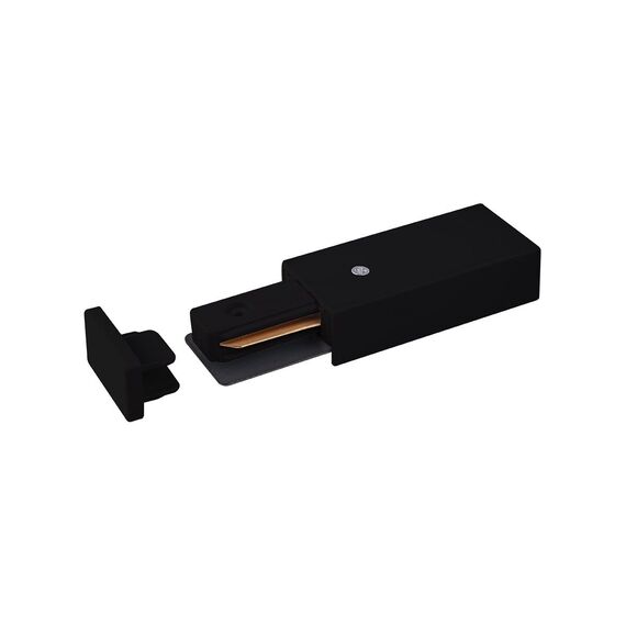 Elektrostandard a039506 TRP-1-1-BK Соединитель электрический Ввод питания и заглушка торцевая для однофазного шинопровода (черный) /