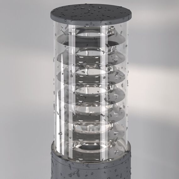 Elektrostandard a035094 1507 TECHNO Светильник садово-парковый серый, изображение 2