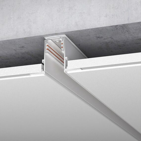 Elektrostandard a061234 Slim Magnetic Шинопровод встраиваемый (белый) (2м) 85087/00