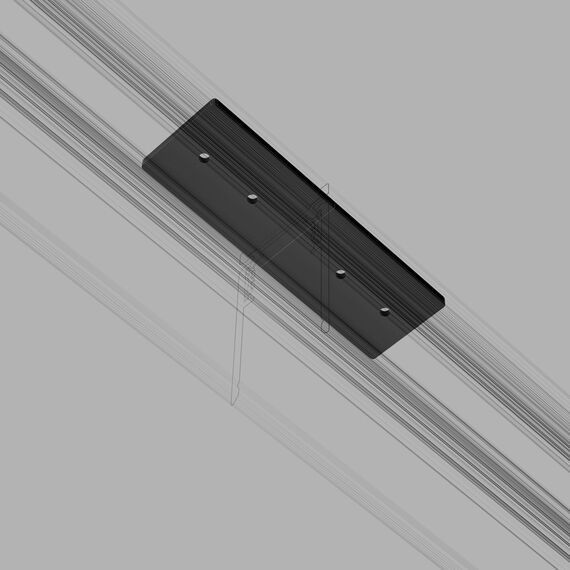 Elektrostandard a057203 Slim Magnetic Соединительная планка широкая для шинопровода 85088/00