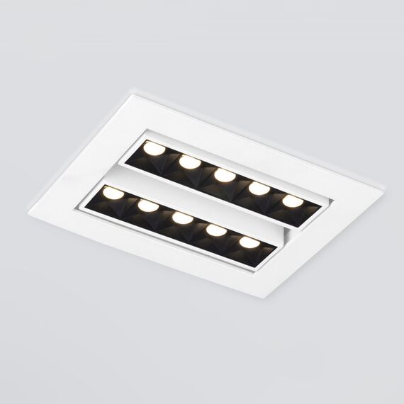 Elektrostandard a052482 9923 LED Светильник встраиваемый 9923 LED 20W 4200K белый/черный