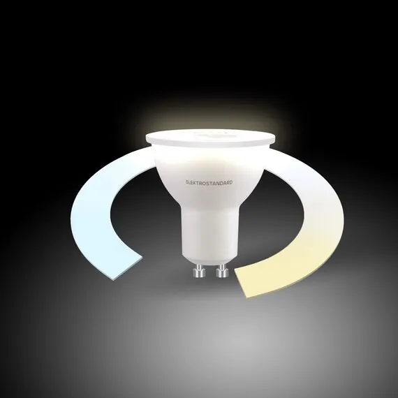Elektrostandard a055925 BLGU1016/ Светодиодная лампа Smart GU10 LED 5W 3300К-6500К CCT+DIM