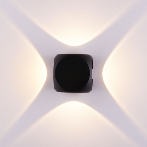 Elektrostandard a047186 1504 TECHNO LED Светильник садово-парковый со светодиодами CUBE черный, изображение 3