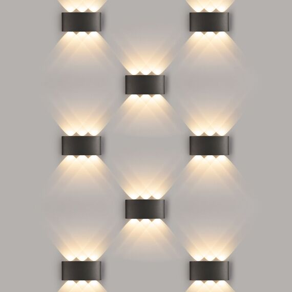 Elektrostandard a049671 1551 TECHNO LED Светильник садово-парковый со светодиодами TWINKY TRIO черный, изображение 3