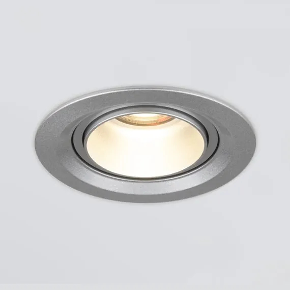 Elektrostandard a052479 9920 LED Светильник встраиваемый 15W 4200K серебро, изображение 7