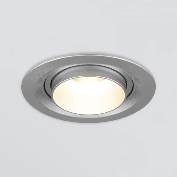 Elektrostandard a052479 9920 LED Светильник встраиваемый 15W 4200K серебро, изображение 6